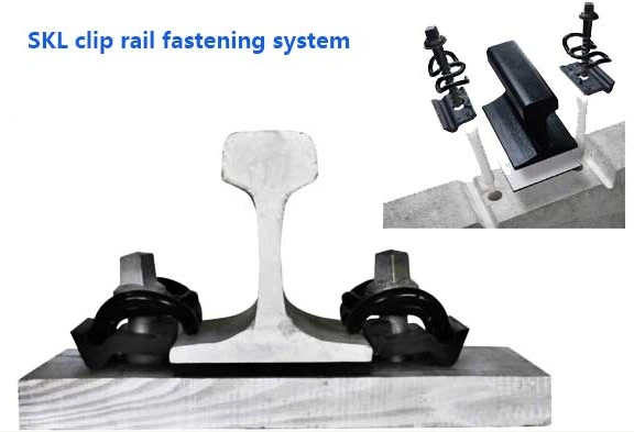 SKL Track Fasteners For Ballasted Track